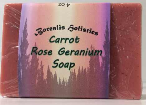 Carrot Seed and Rose Geranium Soap