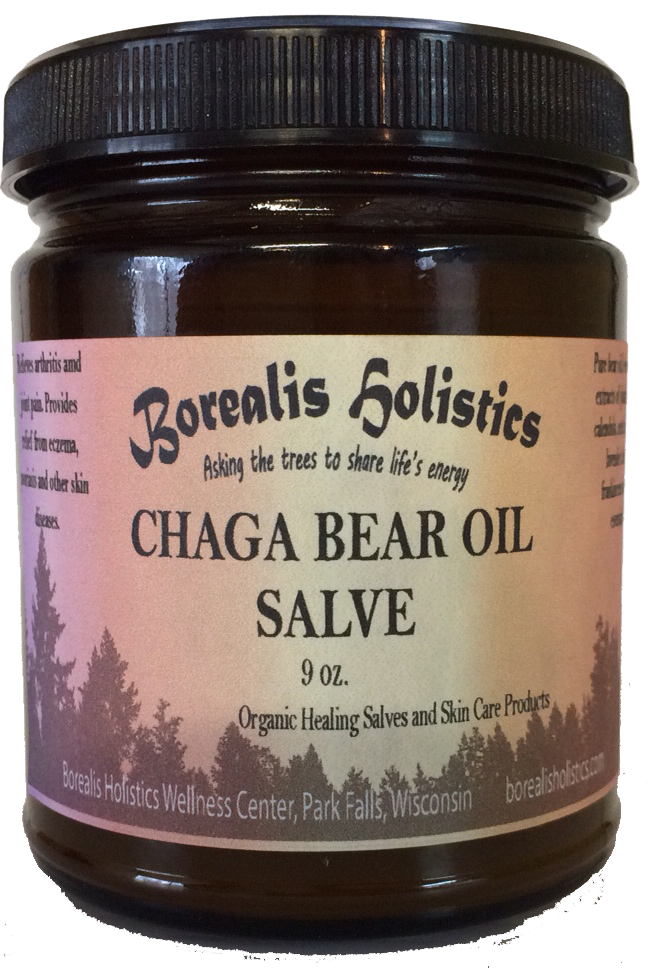 Chaga Bear oil Salve 9 oz
