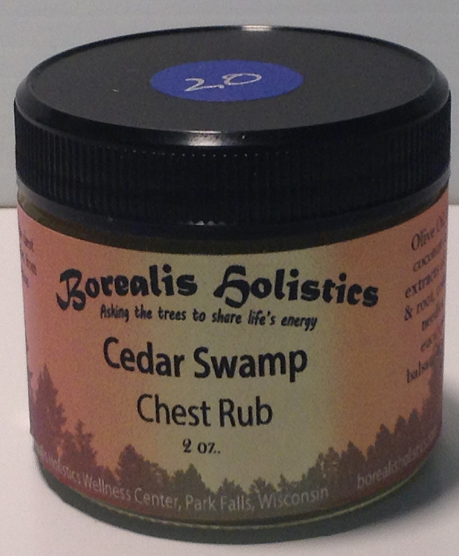 Cedar Swamp Chest Rub